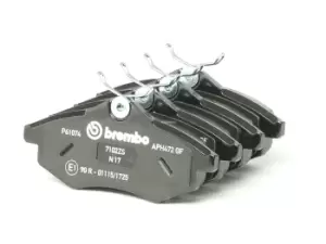 Image of BREMBO Brake pad set CITROEN P 61 074 1611457180,1617257080,425236 425258,425345,425369,425384,E172285