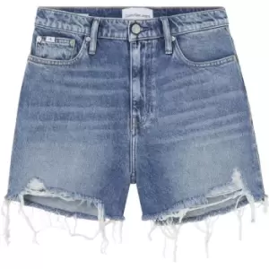 Image of Calvin Klein Jeans MOM SHORT - Blue