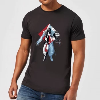 Image of Assassins Creed Animus Split Mens T-Shirt - Black - 3XL - Black