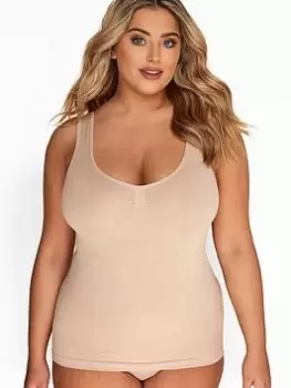 Image of Yours Seamless Control Vest - Nude , Nude, Size 18-20, Women