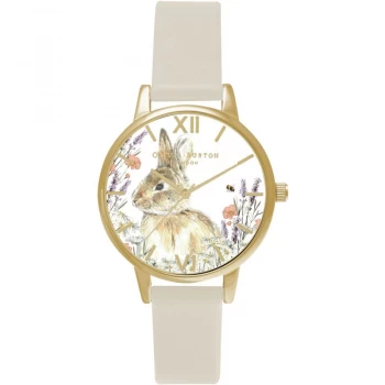 Image of Vegan Friendly Bunny Gold & Nude Watch