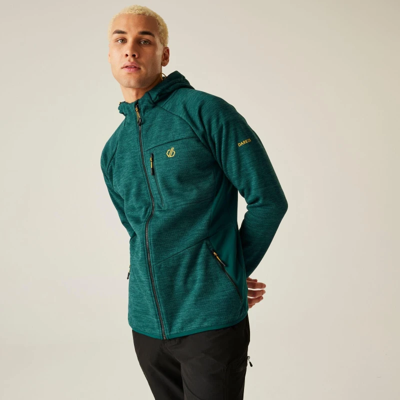 Image of Dare 2b Dare 2b Men Torrek Pro Midlayer in Teal Size: Medium Teal M Male 5063516175001
