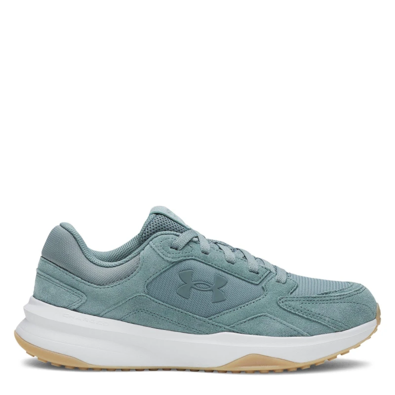 Image of Under Armour Edge Suede Training Shoes Mens Jasper Blue male 7 (41)