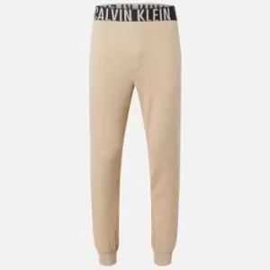 Image of Calvin Klein Jeans Logo Cotton-Blend Sweatpants - L