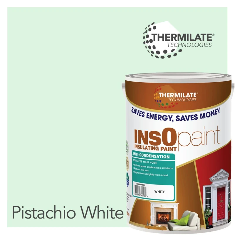 Image of THERMILATE TECHNOLOGIES Anti Condensation Paint - 5L in Pistachio White Pistachio White Unisex 5L