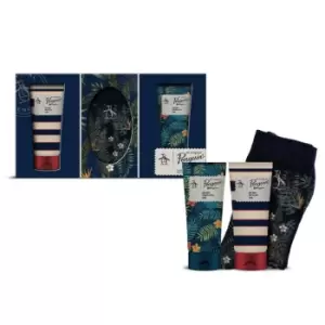 Image of Original Penguin 150ml Shower and Sock Set - 2x150ml Sock Se