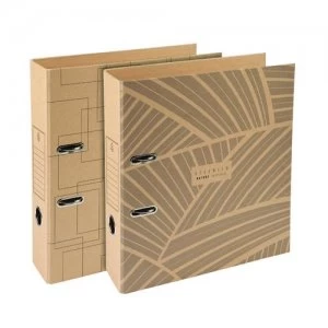 Image of Exacompta Eterneco Lever Arch File PremTouch 70mm A4 Assorted Pack of