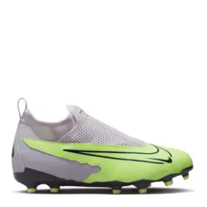Image of Nike Phantom Academy GX Junior Firm Ground Football Boots - Green
