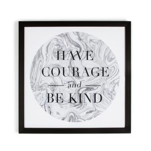 Image of Graham and Brown Have Courage Framed Wall Art