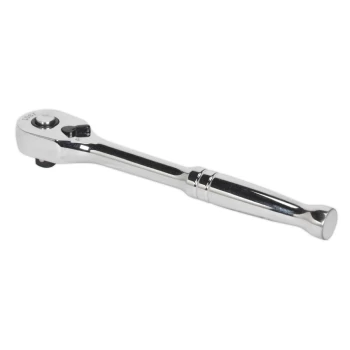 Image of Sealey AK8970 Ratchet Wrench 1/4"Sq Drive Pear-Head Flip Reverse