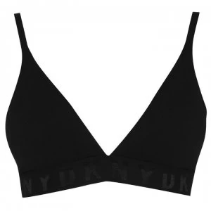 Image of DKNY Seamless Rib Bralette - Black