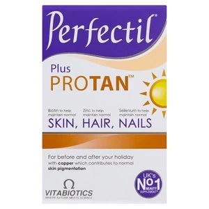 Image of Perfectil Plus ProTan skin, Hair & Nails Tablets 60s