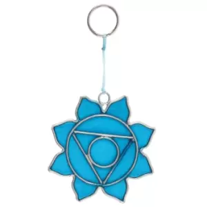 Image of Throat Chakra Mini Symbol Suncatcher