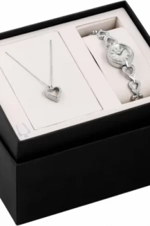 Image of Ladies Bulova Necklace Gift Set Watch 96X136