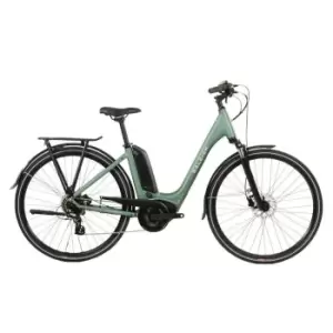 Image of Raleigh Motus LowStep Electric Hybrid Bike - Green