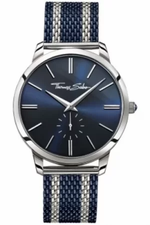 Image of Mens Thomas Sabo Rebel Spirit Watch WA0268-281-209-42MM