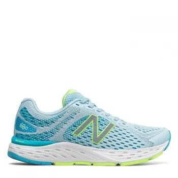 Image of New Balance 680 Womens Running Shoes - Blue