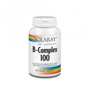 Image of Solaray B-100 Complex Vegan Capsules 100 (24104)