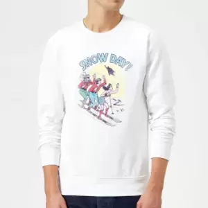 Image of DC Snow Day! Christmas Sweatshirt - White - M