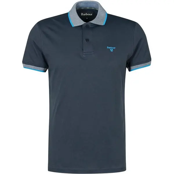 Image of Barbour Cornsay Polo Shirt - Blue S