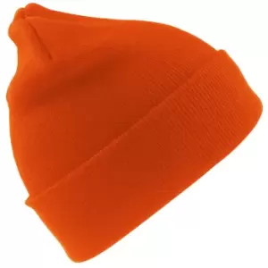 Image of Result Woolly Thermal Ski/Winter Hat with 3M Thinsulate Insulation (One Size) (Hi Vis Orange)