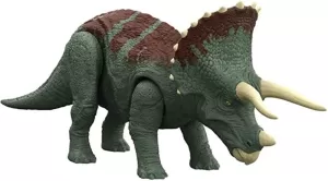 Image of Jurassic World Dominion Roar Strikers Triceratops Dinosaur Figure