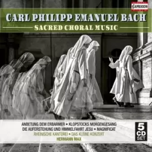Image of CPE Bach Sacred Choral Music by Carl Philipp Emanuel Bach CD Album