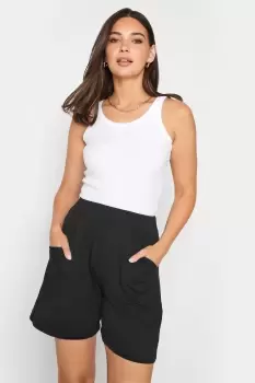 Image of Tall Black Jersey Shorts