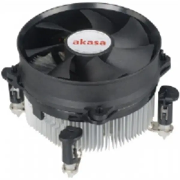 Image of Akasa Akasa AK-CCE-7104EP Intel Socket 92mm PWM 3000RPM Black Fan CPU Cooler FAAKA-CCE7104EP
