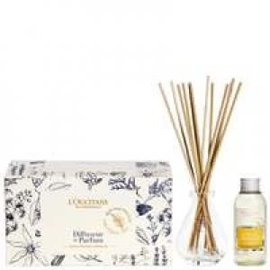 Image of L'Occitane Home Douceur Immortelle Uplifting Reed Diffuser 100ml