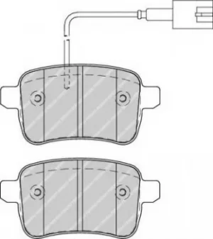 Image of Ferodo FDB4308 Brake Pad Set Rear Axle Premier Car