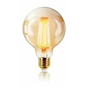 Image of 6W LED G95 Ball Vintage Filament Light Bulb, Warm White