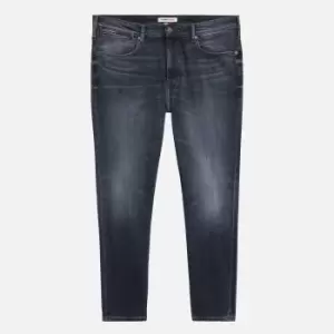 Image of Tommy Jeans Mens Plus Skinny Jeans - Denim Black - W40/L32