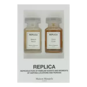Image of Maison Margiela Replica Beach Walk Jazz Club Eau de Toilette Mini Duo Set 2 X 7ml