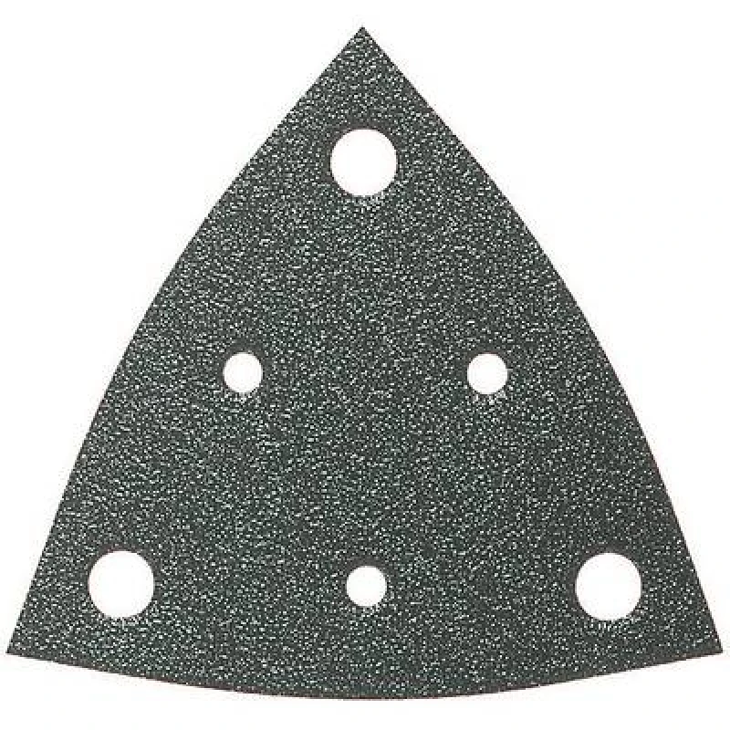 Image of Fein Fein 63717107049 Delta grinder blade Hook-and-loop-backed, Punched Grit size 36 Width across corners 80 mm 5 pc(s) 63717107049