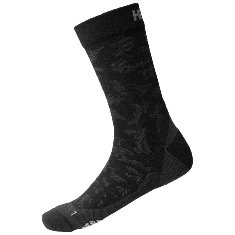 Image of Socks Helly Hansen Crew Noir Unisex 45/47