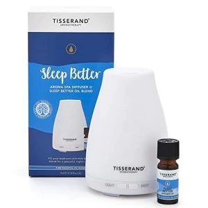 Image of Tisserand Aromatherapy Sleep Better Aroma Spa Diffuser Set (UK Plug)