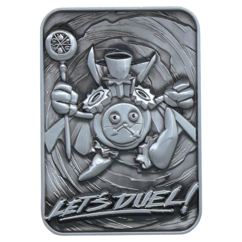 Image of Yu-Gi-Oh! Limited Edition Time Wizard Metal Card Metallics unisex