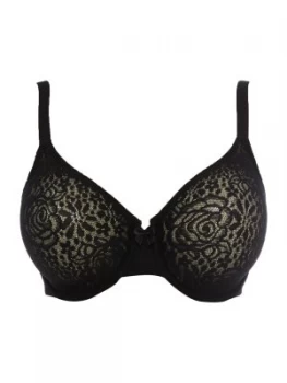 Image of Wacoal Halo underwire bra Black