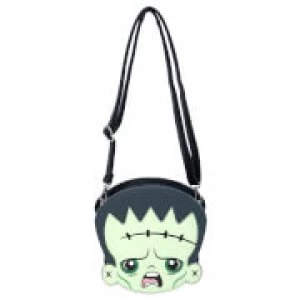 Image of Loungefly Universal Monsters Frankie & Bride 2-side Crossbody Bag