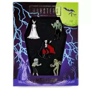 Image of Loungefly SDCC Universal Monsters Group Pin - VeryNeko Exclusive LE600