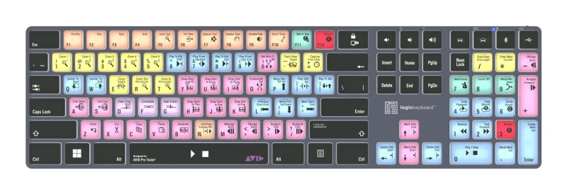 Image of Logickeyboard LKB-PT-TPC keyboard Home/Office USB + Bluetooth QWERTY U