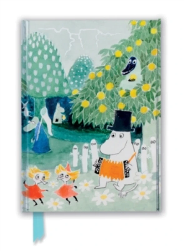 Image of Moomin: Cover of Finn Family Moomintroll (Foiled Journal) Notebook / blank book