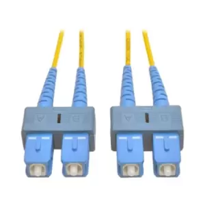 Image of Tripp Lite N356-02M Duplex Singlemode 9/125 Fiber Patch Cable (SC/SC) 2M (6 ft.)
