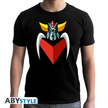 Image of Grendizer - Grendizer's Bust Mens XX-Large T-Shirt - Black