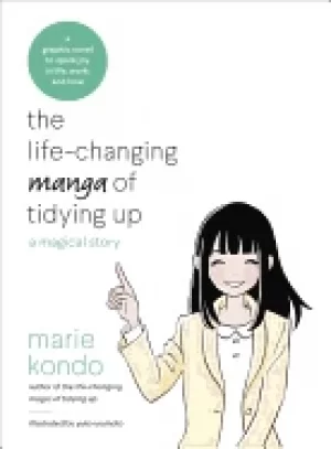 Image of life changing manga of tidying up a magical story