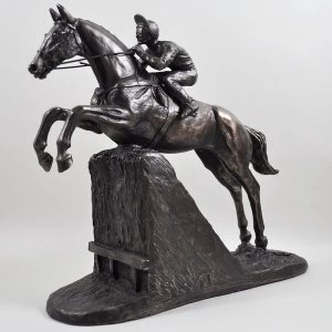Image of Steeple Chaser by Harriet Glen Cold Cast Bronze Sculpture