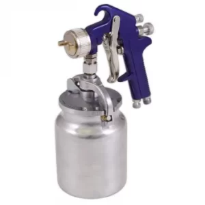 Image of Suction Feed Spray Gun 1.7MM Set-up