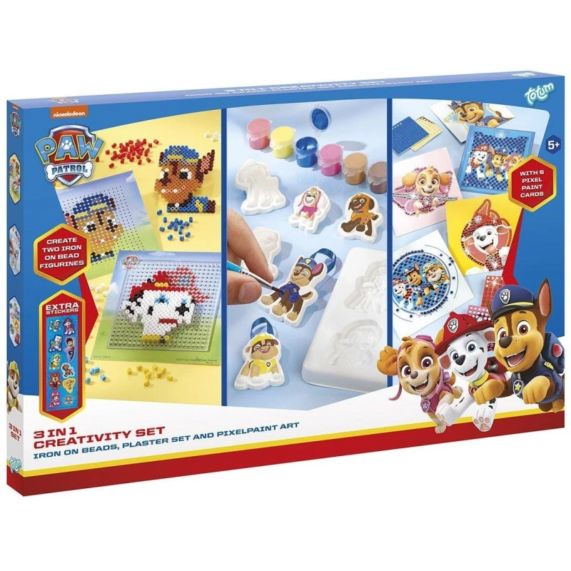 Image of Totum Paw Patrol 3 in 1 Creativity Set Multi unisex