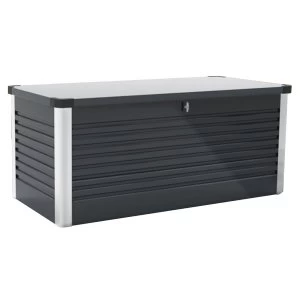Image of Trimetals Small Patio Storage Box - Anthracite